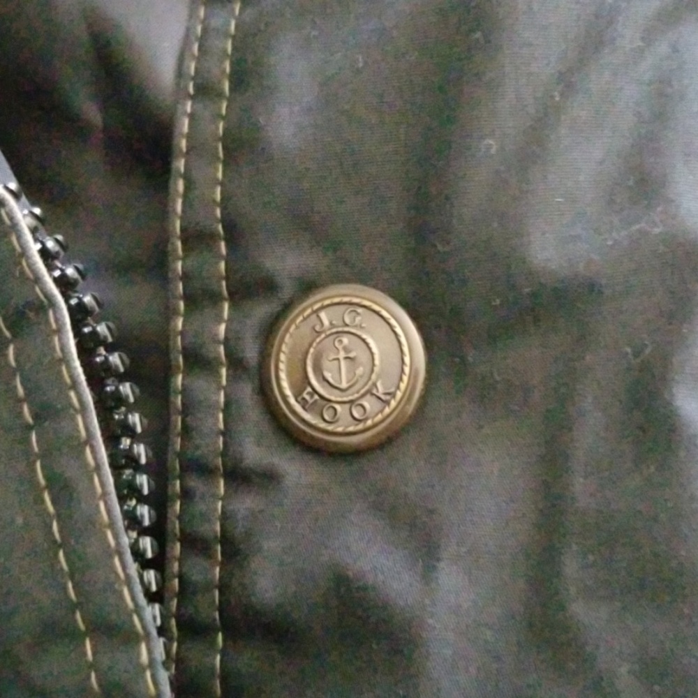 Men's J. G. Hook Coat with Hood Size Large - Picture 7 of 7